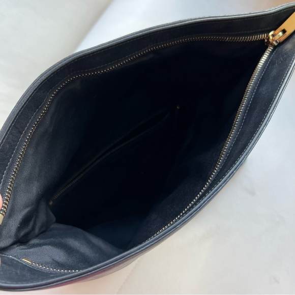 Pony Hair Fold Over Clutch by Saint Laurent - Picture 8 of 10